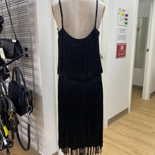 Load image into Gallery viewer, Cartise fringe detail knit dress 14
