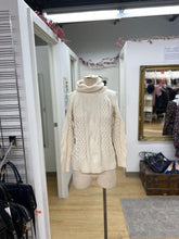 Load image into Gallery viewer, Anthropologie cold shoulder sweater XS