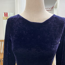 Load image into Gallery viewer, Jacob Vintage Velour dress S