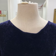 Load image into Gallery viewer, Jacob Vintage Velour dress S