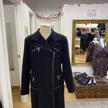 Load image into Gallery viewer, Cartise Silver Zippers coat M