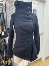 Load image into Gallery viewer, Melow par Melissa Bolduc snaps/tie waist cardi S