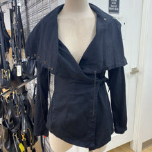 Load image into Gallery viewer, Melow par Melissa Bolduc snaps/tie waist cardi S