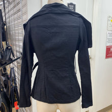 Load image into Gallery viewer, Melow par Melissa Bolduc snaps/tie waist cardi S