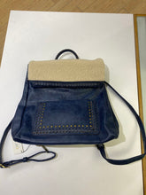 Load image into Gallery viewer, Current pleather/sherpa backpack NWT