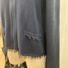 Load image into Gallery viewer, Olsen Studded zip up sweater M/L