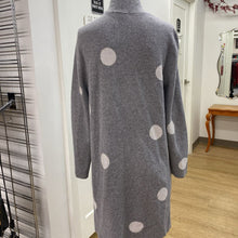 Load image into Gallery viewer, White Stuff merino wool/alpaca/blend open long cardi 10(UK 14)