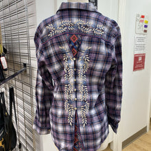 Load image into Gallery viewer, Johnny Was plaid shirt L