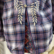 Load image into Gallery viewer, Johnny Was plaid shirt L