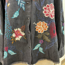 Load image into Gallery viewer, Johnny Was plaid shirt L