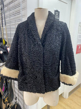 Load image into Gallery viewer, Eaton's Salon vintage persian Lamb fur cropped jacket 6/8