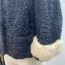 Load image into Gallery viewer, Eaton's Salon vintage persian Lamb fur cropped jacket 6/8