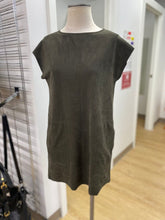 Load image into Gallery viewer, Wilfred faux suede shift dress XS