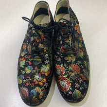 Load image into Gallery viewer, Zapato leather shiny floral shoes 40