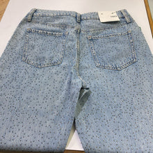 Load image into Gallery viewer, Dynamite Mika Relaxed Straight rhinestone jeans NWT 8