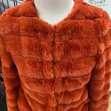 Load image into Gallery viewer, Vero Moda faux fur cropped jacket XS