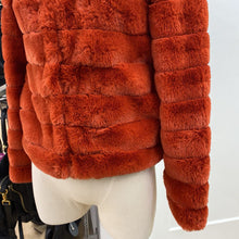 Load image into Gallery viewer, Vero Moda faux fur cropped jacket XS