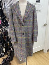Load image into Gallery viewer, Top Shop plaid midi coat 6