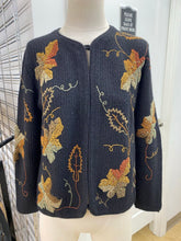 Load image into Gallery viewer, Millma's alpaca embroidered cardi S