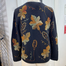 Load image into Gallery viewer, Millma's alpaca embroidered cardi S