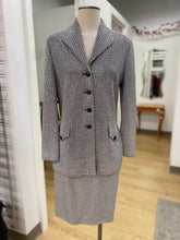 Load image into Gallery viewer, St. John vintage wool/blend metallic suit 8