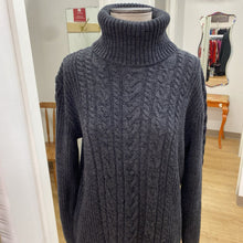 Load image into Gallery viewer, Gap cotton cable knit sweater dress NWT L/Tall