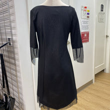 Load image into Gallery viewer, Luc Fontaine mesh trim dress M