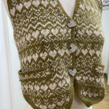 Load image into Gallery viewer, Zara wool/blend sweater vest M