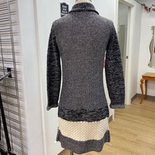 Load image into Gallery viewer, Desigual wool/blend long cardi M