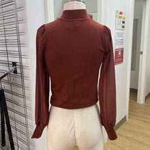 Load image into Gallery viewer, RW&CO knit/sheer top XXS