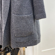 Load image into Gallery viewer, Banana Republic (outlet) cotton/wool/blend heavy open cardi L
