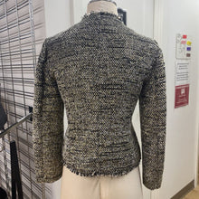 Load image into Gallery viewer, Kate Spade tweed metallic blazer 4