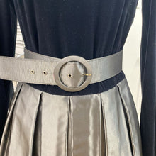 Load image into Gallery viewer, Mondi Gala velour/taffeta/crinoline evening dress 38