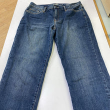 Load image into Gallery viewer, Eddie Bauer Boyfriend gingham lined jeans 4