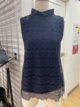 Load image into Gallery viewer, Banana Republic lace overlay top M