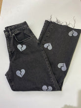 Load image into Gallery viewer, The Ragged Priest broken hearts jeans 26