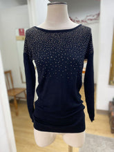 Load image into Gallery viewer, Buffalo gold studs sweater XS