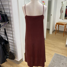 Load image into Gallery viewer, Uniqlo velour slip dress S