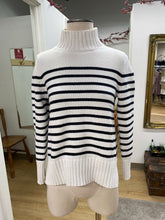 Load image into Gallery viewer, J Crew striped cotton sweater S