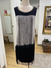 Load image into Gallery viewer, Frank Lyman fringe dress L