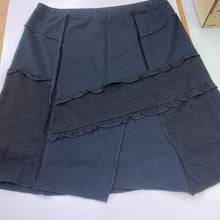 Load image into Gallery viewer, Zoe mixed media pull on skirt XL