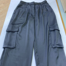Load image into Gallery viewer, Dynamite satin cargo pants NWT 4