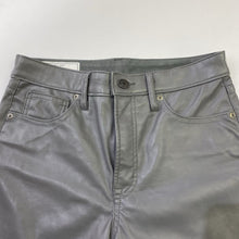 Load image into Gallery viewer, Gap Vintage Slim High Rise pleather pants 4