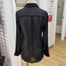 Load image into Gallery viewer, Gap beaded sheer top XS