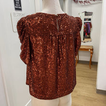 Load image into Gallery viewer, Anthropologie sequin top 4