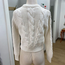 Load image into Gallery viewer, Banana Republic thick cable knit sweater S NWT