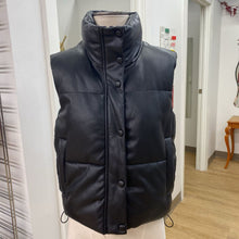 Load image into Gallery viewer, Zara pleather vest XS