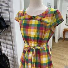 Load image into Gallery viewer, Dancing Days x Banned Ckeck Manchester dress NWT M