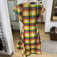 Load image into Gallery viewer, Dancing Days x Banned Ckeck Manchester dress NWT M