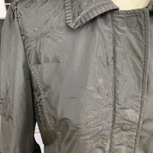 Load image into Gallery viewer, Armani embroidered nylon peplum jacket 46